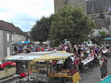 Marché  des gourmets à Floirac