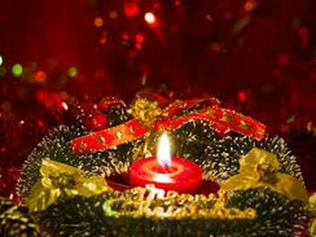 Repas festif  de noël aux rives du Tolerme