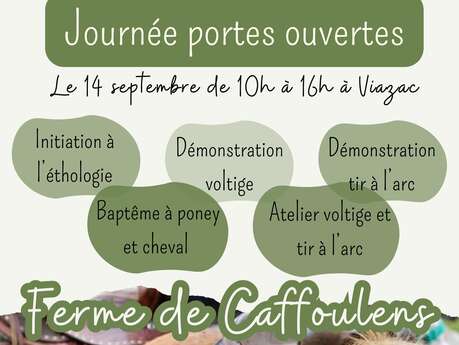 Journée portes ouvertes à la Ferme de Caffoulens