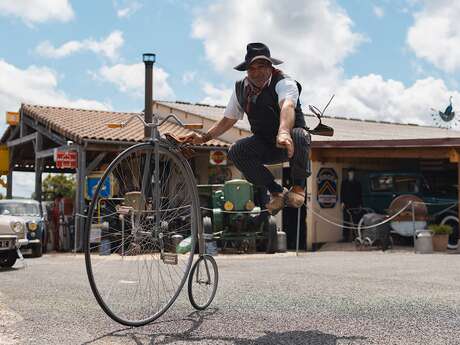 Spectacle équestre au Musée du Patrimoine Agricole et Automobile de Salviac