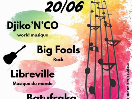 Fête de la Musique à l'auberge de la Tour à Sauzet
