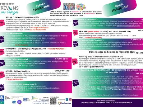 Les mardis soirs qui détonnent à l'association Rêvons nos Villages à Felzins !