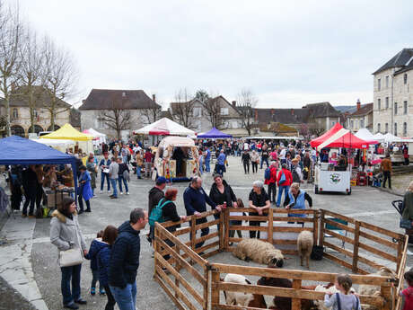 Foire gourmande à Souillac