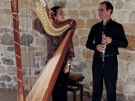 Récital clarinette et harpe