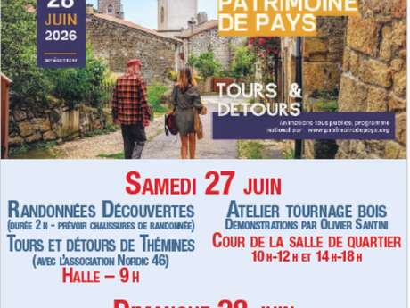 Journées du Petit Patrimoine de Pays à Thémines