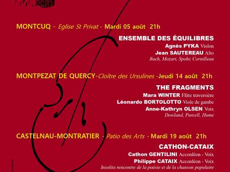 Festival du Quercy Blanc : Cathon-Cataix