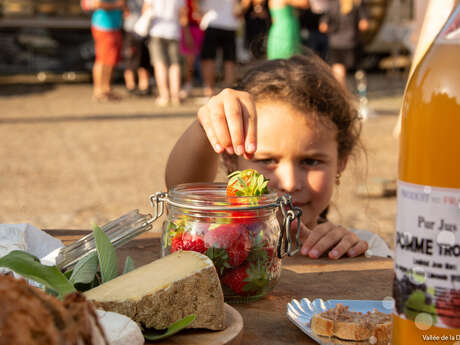 Marché gourmand à Cavagnac