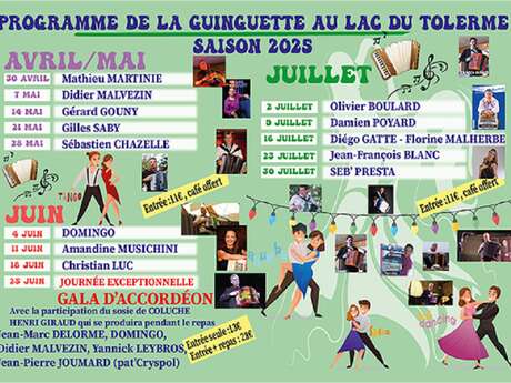 Guinguette au Lac de Tolerme : Gilles SABY
