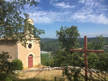 Chapelle Sainte Croix et point de vue