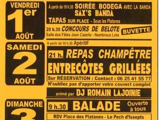 Fête Votive d'Issepts