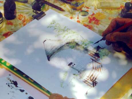 Exposition de peintures « Couleurs et entrelacs »