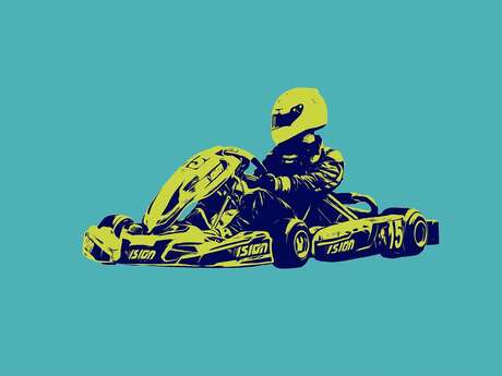 Troisième édition de la course de slalom de karting de Labastide-Murat