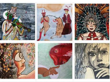 Exposition "L'Art et la Bannière" à Pomarède