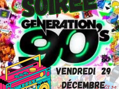 Soirée génération 90'S