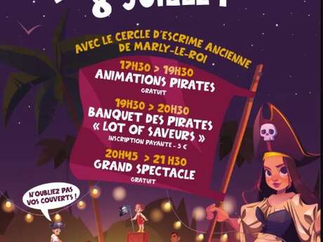 *** COMPLET*** LE BANQUET DES PIRATES : Lot of Saveurs x A l’assaut de l’île