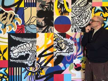 Rencontre avec Speedy Graphito et dédicace du livre de l’exposition Le Chant
des étoiles