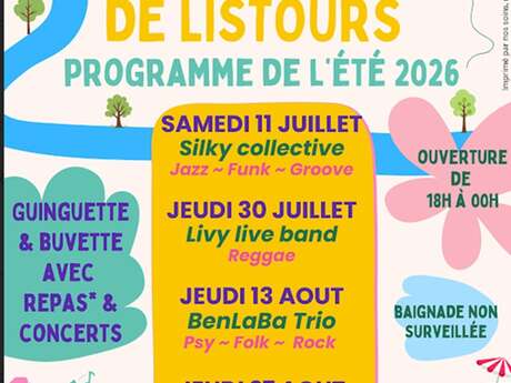Les guinguettes de Listours 2026, Saint-Jean-Mirabel