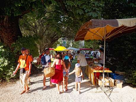 Marché de producteurs de pays "Bienvenue à la ferme" de Carennac