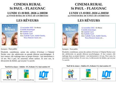 Ciné-Lot : "Les Rêveurs"