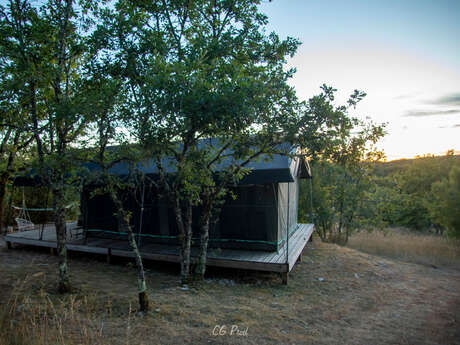 Aux Lodges du Mas de Nadal : Lodge Safari Cocon 2