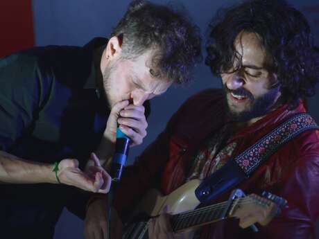 Madour en concert pour le Folk Club de Cahors avec Blues & Beatbox