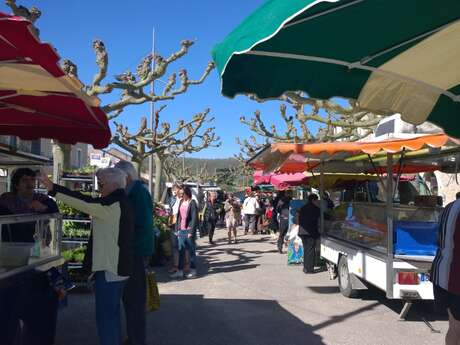 Marché à Luzech