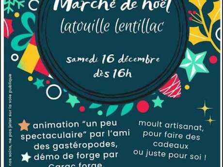 Le pas banal marché de Noël