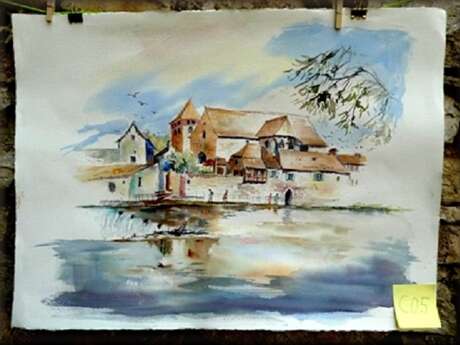 Concours de peinture et de dessin : Le patrimoine de Marcilhac-sur-Célé