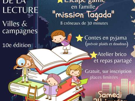 Nuits de la Lecture : 10ème édition Villes et Campagnes