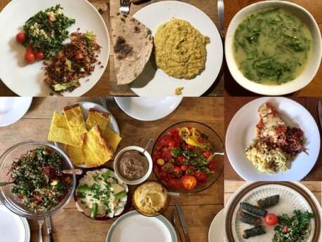 Atelier cuisine :les courges à la ferme Lou Baptistou au Bouyssou