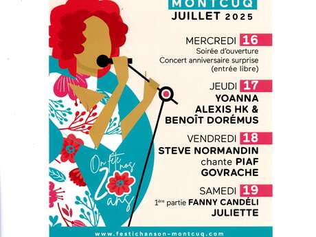 Festival de la chanson à texte de Montcuq