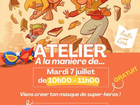 Atelier créatif : « à la manière de... » à la bibliothèque de Capdenac-Le-Haut