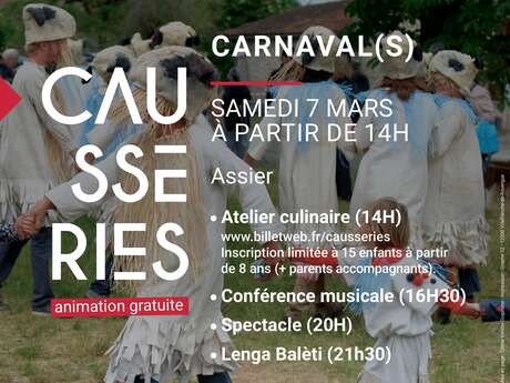 Graines de Moutards à Assier : Carnaval(s) Spectacle, conférence, atelier…
