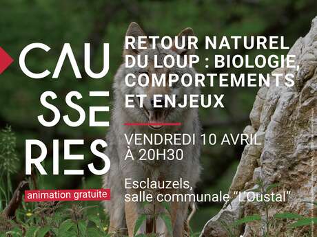 Retour naturel du loup Biologie, comportements et enjeux conférence de Cyril Prévent