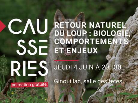 Retour naturel du loup Biologie, comportements et enjeux conférence de Cyril Prévent