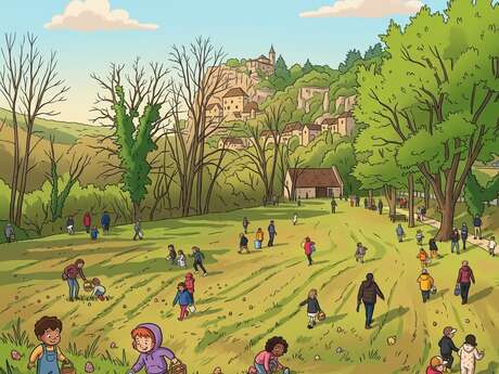 Pâques de choc à Rocamadour !