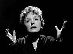 Hommage à Edith Piaf à l'église de Gluges