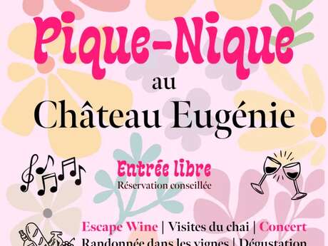 Pique-nique chez le vigneron indépendant : Château Eugénie