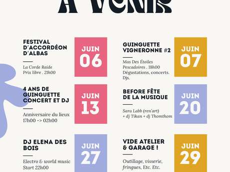 Les soirées de juin de la Guinguette d'Albas