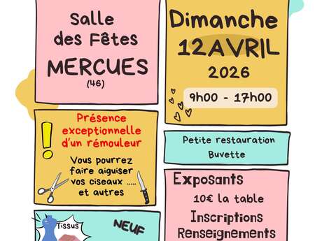 Puces des couturières "Autour du Fil"