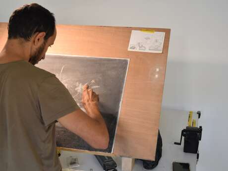 Rencontre avec les artistes en résidence aux Ateliers des Arques
