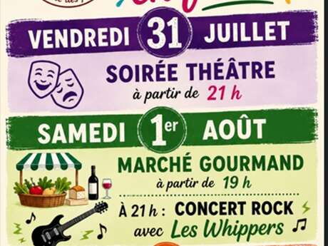 Fête votive à Rudelle