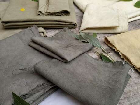 Atelier teinture végétale à Marcilhac-sur-Célé
