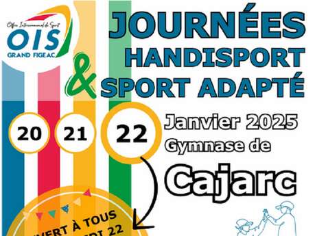 Journées Handisport, Sport Adapté à Cajarc