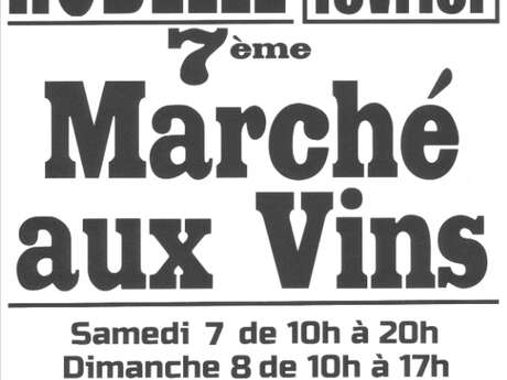 Marché aux vins à Rudelle