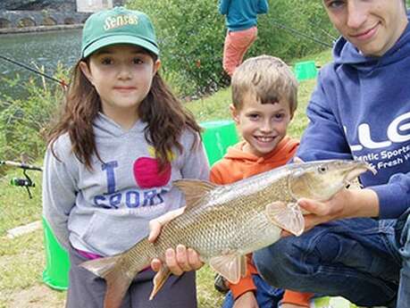 Atelier pêche  par la société de pêche de Cajarc