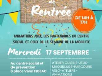 Fête de Rentrée du Centre Social de Figeac