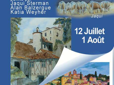 Exposition de peintures "Lot of Paysages" à la Galerie La Carré