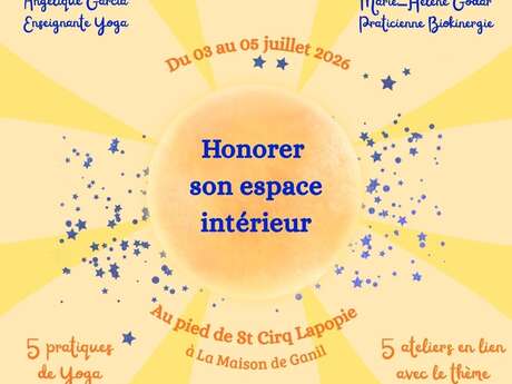 Stage bien-être "Honorer son espace intérieur"