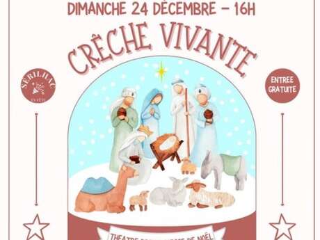 Crêche vivante à Sérilhac